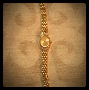 Vintage TCM ladies wrist watch with diamonds
